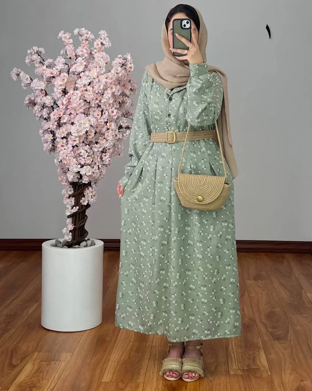 پیراهن مانتویی سوجان ۱